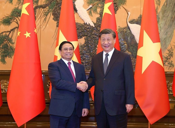 Bốn kết quả quan trọng từ chuyến thăm Trung Quốc của Thủ tướng Phạm Minh Chính - Ảnh 1. Bốn kết quả quan trọng từ chuyến thăm Trung Quốc của Thủ tướng Phạm Minh Chính - Ảnh 1.